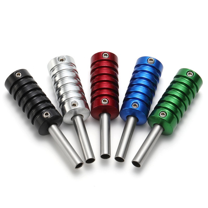 Aluminum alloy tattoo handle spot wholesale tattoo machine handle Yiwu beauty tattoo auxiliary supplies manufacturers