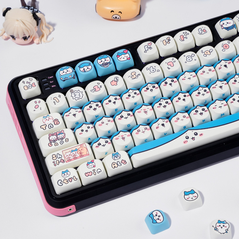Xiao Ba MOA サイド刻印キーキャップ (箱入り) キーキャップ メカニカルキーボード クロス軸 MOA 非常にかわいい MAC 昇華 P|undefined