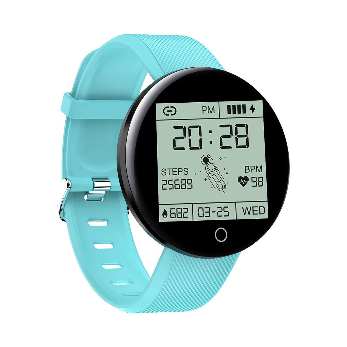 D18S pulsera inteligente Bluetooth Frecuencia Cardíaca deportes paso contando información recordatorio personalizado dial regalo pulsera fábrica