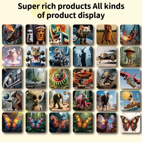 Cross-border hit tung tung sahur American Shan Hai Jing AI wooden puzzle intellectual children's toy gift