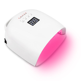 Cross-border new nail salon dedicated 1ed phototherapy machine baking lamp nail dryer red light not black hand intelligent nail art