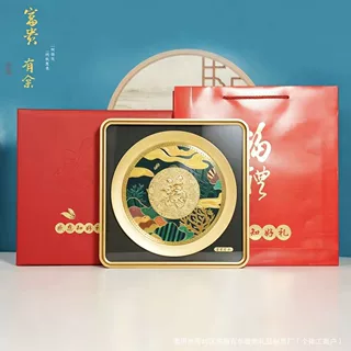 福字金箔摆件家居乔迁年会活动礼品厂家批发墙壁挂饰