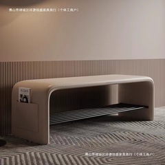 轻奢高级感换鞋凳门口家用可坐穿鞋凳鞋柜一体入户卧室长条床尾凳
