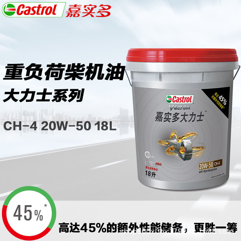 嘉仕多 大力士 货车卡车 长效柴油机油 CH-4级 15W-40 柴机油 18L