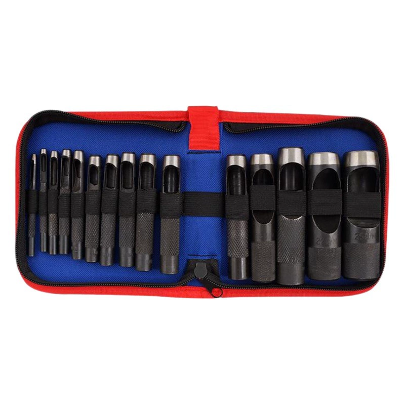 Золотой резной ременный набор штамповки кожаный штамповочный кожаный перфоратор пустотелый бросок