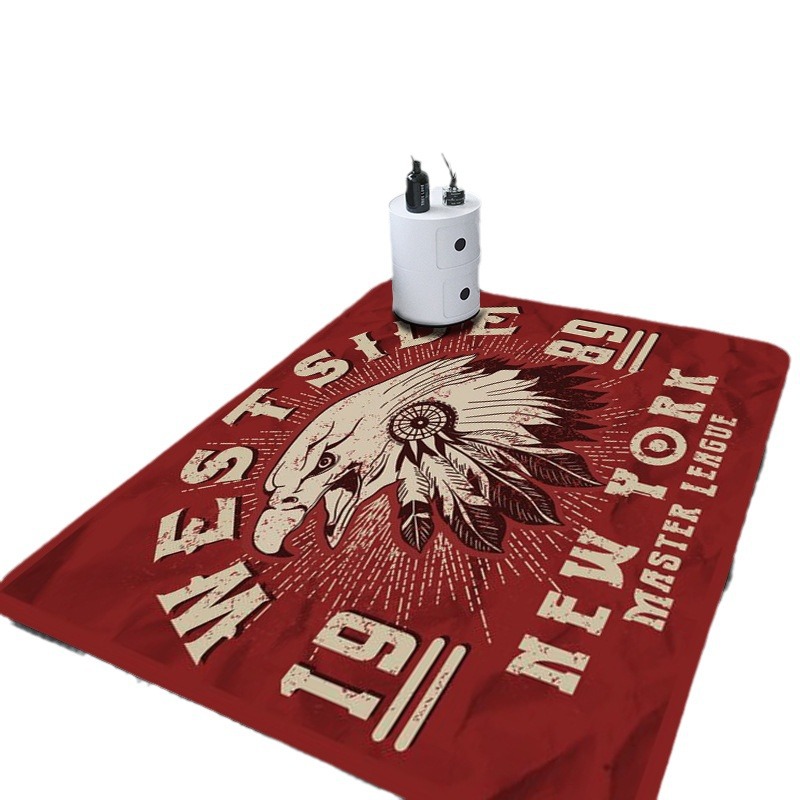 Sala de estar transfronteiriça tapete completo instrumento musical conjunto de bateria tapete quarto cobertor de cabeceira cobertor de bateria eletrônica cobertor de sofá doméstico_voghion.com