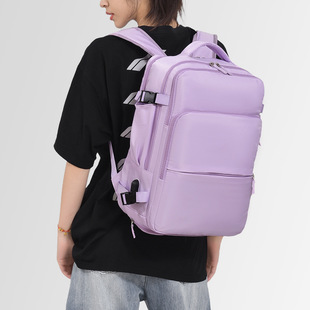 Cross-Border Large-Capacity Backpack, Lightweight Girls' Multi-Functional Luggage Backpack, Business Trip, Business Computer Bag, Men's Model