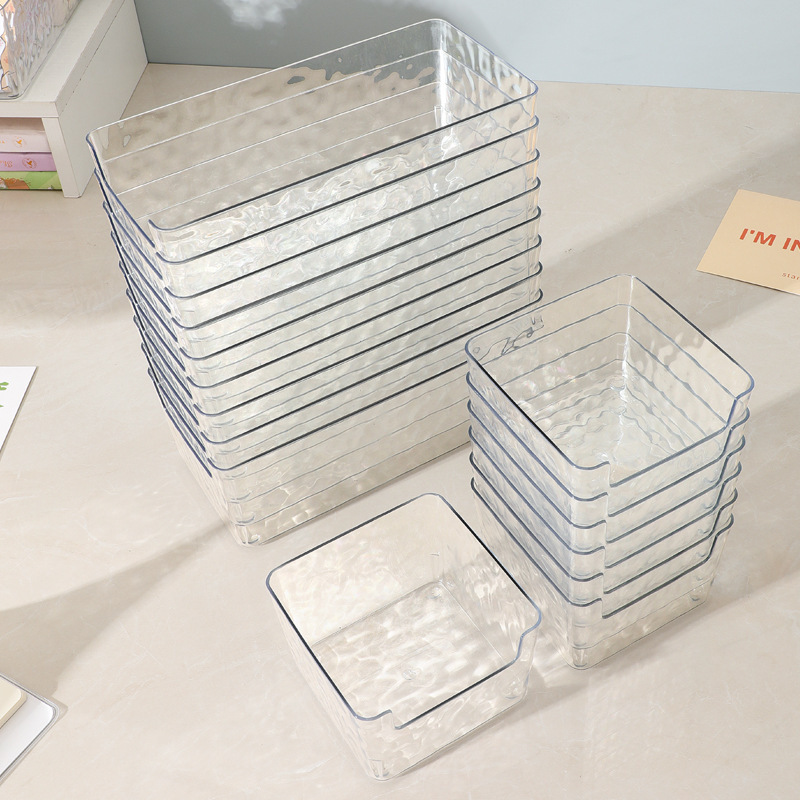 INS signs the collection box to collect the desktop rectangular…
