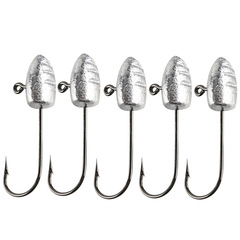 Root Fishing Hook 2g/3g/5g/7g/10g with Barbed/Lead Head Jig Lure Fishing Hook Fishing Gear