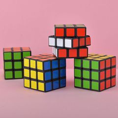 3cm児童三階ルービックキューブ玩具5.3CM順滑初学入門益智玩具露店卸売り小プレゼント