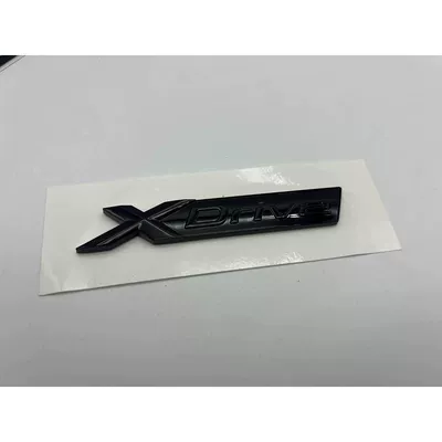 includes glossy black emblems, lettering, Car logo - standard-xdrive