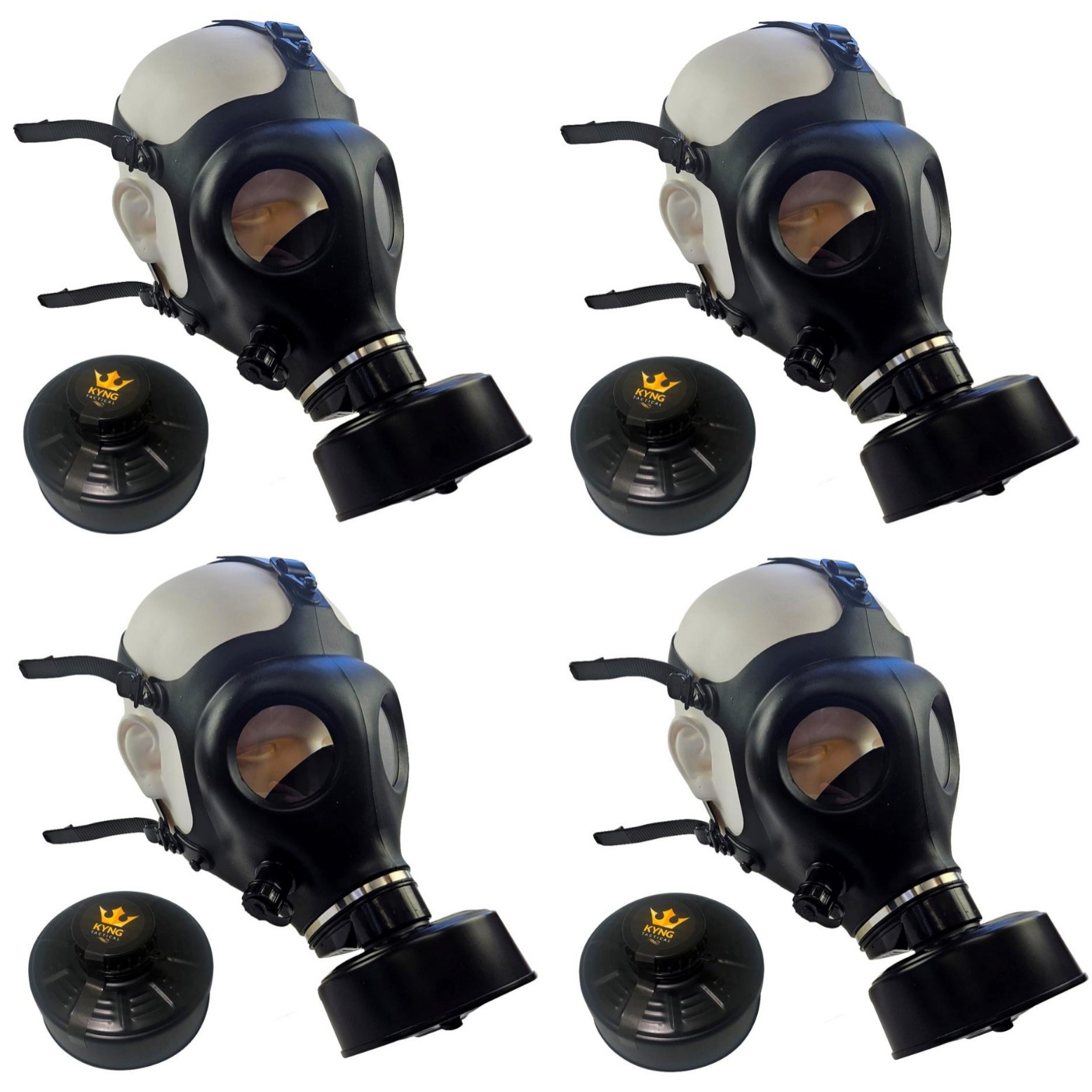 防毒面具跨境专供军工狙击手面罩化工防甲醛防护面罩防粉尘全面罩