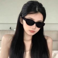 jennie同款墨镜女复古猫眼小框gm眼镜偏光防紫外线太阳镜小脸圆脸