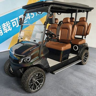 Elektrik qolf avtomobilləri sightseeing vehicle, real estate property