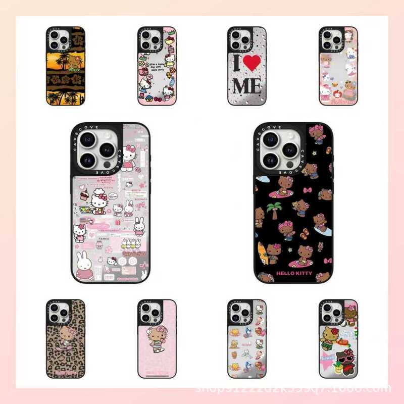 Collaboration with Magsafe Magnetic Hello Kitty for Apple 16 Pro Max Phone Case 14 Cartoon