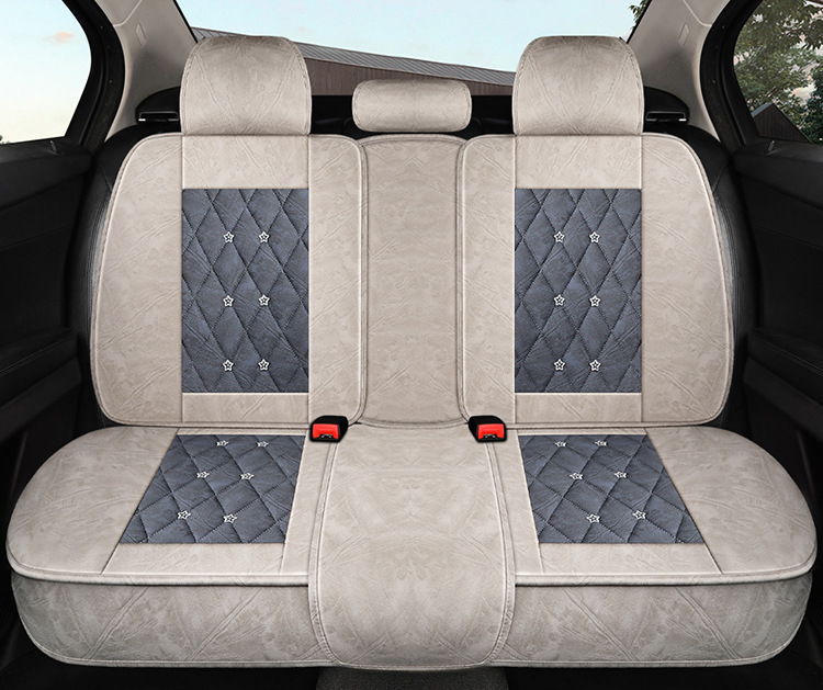 2025 New Style Baby's Breath Accessible Luxury Technology Cloth Four-Season Universal Car Seat Cushion Manufacturer Wholesale Enters the High-End