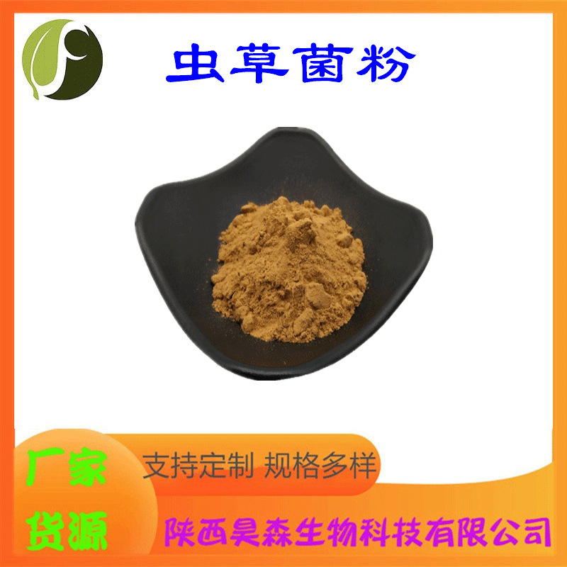 虫草菌粉 发酵虫草菌丝粉 虫草提取物 水溶 现货包邮 源头厂家