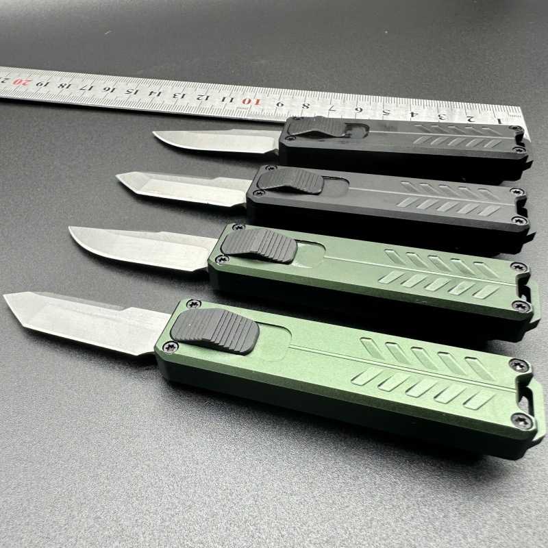 户外迷你型伸缩小刀CNC航空铝合金口袋刀