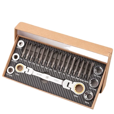 Multi-angle Ratchet Wrench Screwdriver: Mühərrik tənzimləmə alətləri