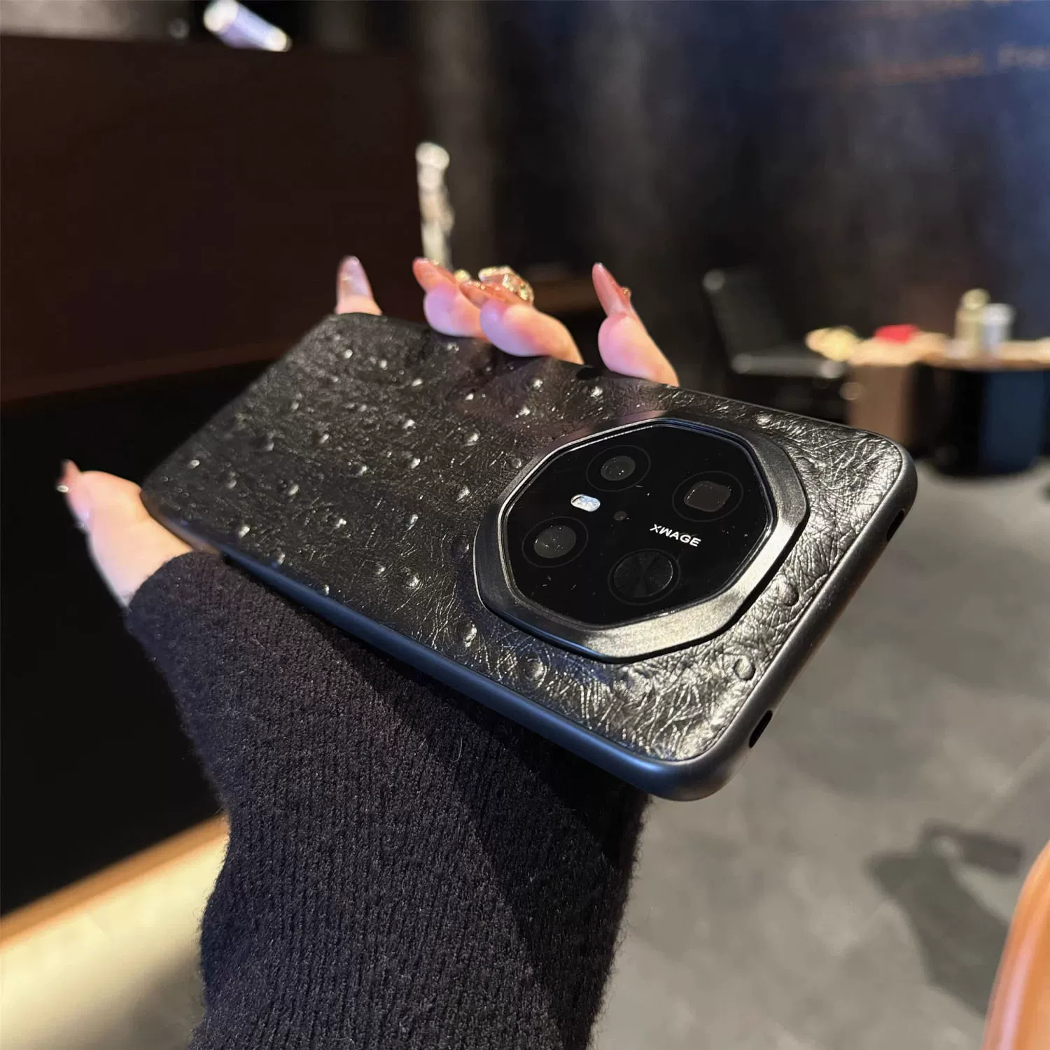 Чехол для телефона из кожи, совместимый с Huawei, коровья кожа, деловая версия, защита от падений
