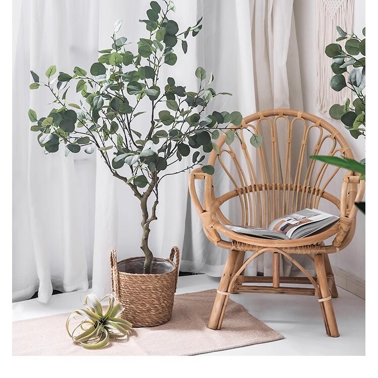 Simulated Money Tree, Eucalyptus Tree, Green Plant, Fake Tree, Landscape, Home Living Room, Shopping Mall, Shop, Hotel Decoration Ornaments Simulated Money Tree, Eucalyptus Tree, Green Plant, Fake Tree, Landscape, Home Living Room, Shopping Mall, Shop, Hotel Decoration Ornaments