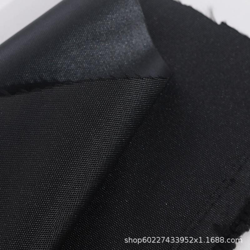 210D420D牛津布黑丝布  各色加密涤纶布箱包里布背包布料