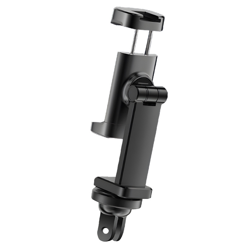 Hanging neck bracket universal mobile phone clip horizontal and vertical can shoot cold boots adjustable live selfie photography tripod