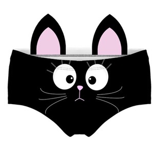 Three dimensional cartoon cute underwear, pants for students