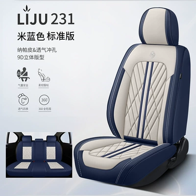 Universal seat cover — Seat Cushion Cover - beige-blue-standard-edition