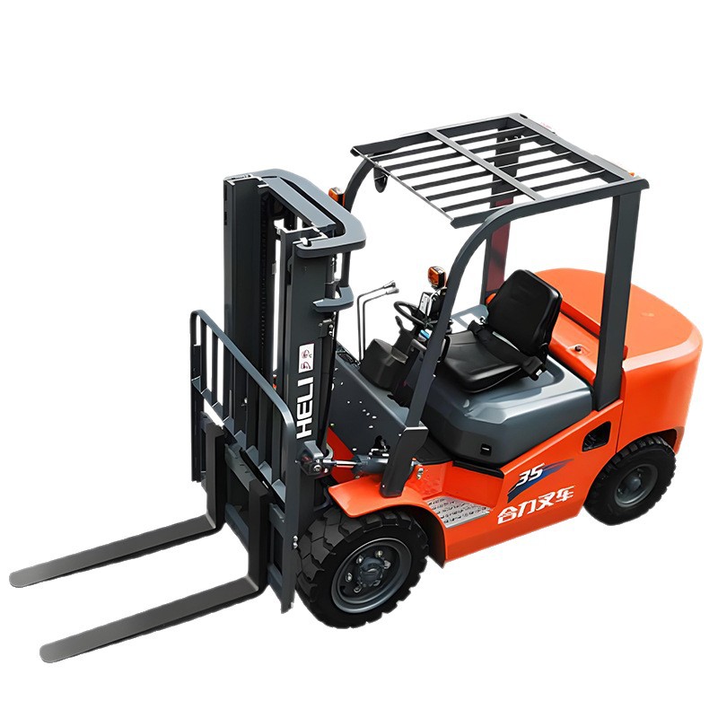 Heli elevadora de combustión interna de 3 toneladas y 5 toneladas de balance pesado de cuatro ruedas elevadora de combustible de pila elevadora diesel