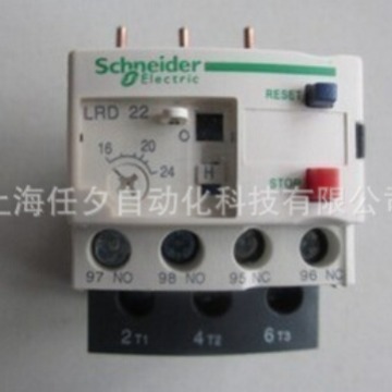 施耐德热过载继电器LRD22C整定电流16-24A
