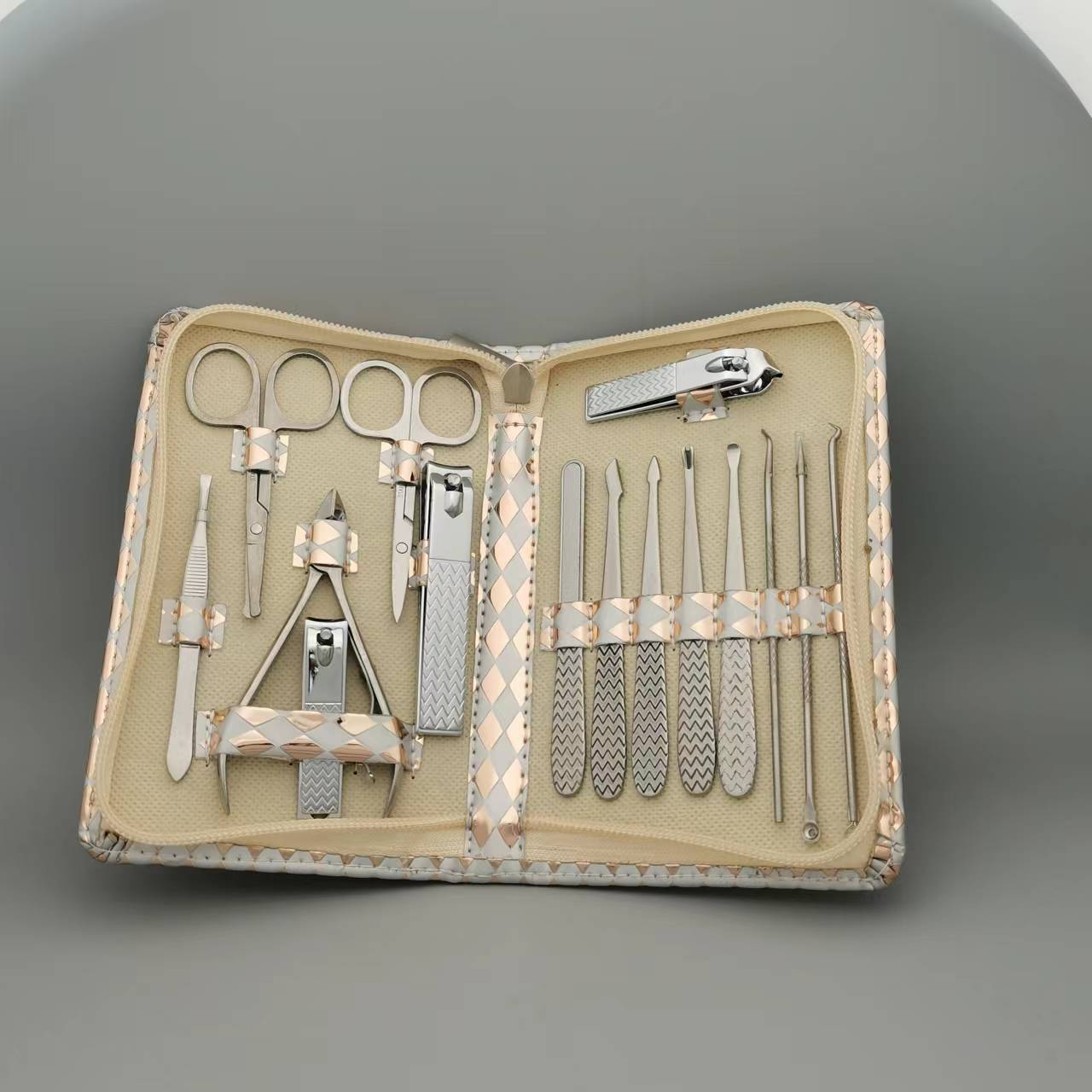 Set completo de manicura y pedicura, incluye cortaúñas y herramientas de belleza, práctico para uso doméstico y profesional