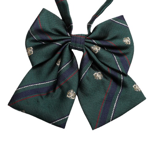 jk uniform bow tie female solid color feather Japanese style beveled flat angle student collar flower bow sailor suit small object collar flower