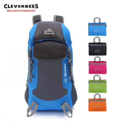 Folding travel bagpack packable Hiking outdoor Backpack bag