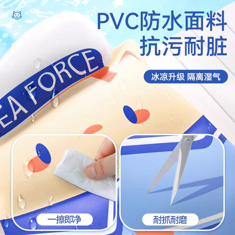 Almohadilla de hielo para gatos, cama de agua para gatos, nido de gatos para mascotas, alfombra de verano para perros, alfombra para perros, alfombra para perros, alfombra de hielo para mascotas de verano