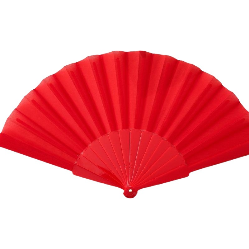 Abanico plano de color liso, abanico artesanal, accesorio para actuaciones de equipos, baile clásico, fábrica propia, admite pedidos personalizados con imágenes y muestras.