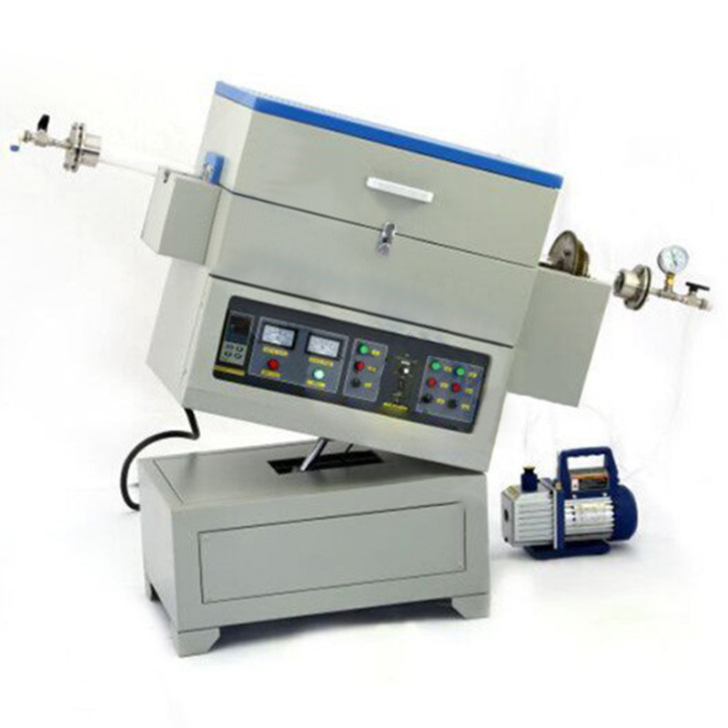 360度旋转升降倾斜管式大口径管式回火炉粉末冶金专用炉