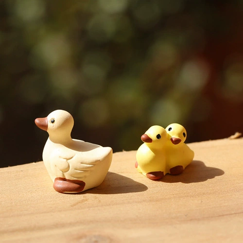Мох микро Ландшафтные украшения маленькие утки и матери утки украшения DIY Материал аксессуары оптом