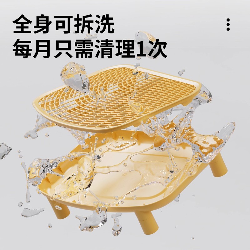猫砂盆超大号防外溅猫厕所控砂台套装防臭防漏砂猫沙盆巨大屎尿盆|undefined