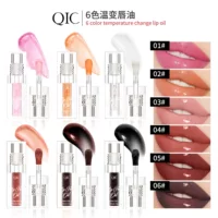 QIC увлажняющий увлажняющий увлажняющий увлажняющий увлажняющий губы Свет прозрачный блеск для губ.