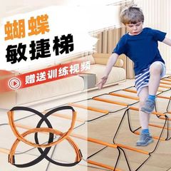 多功能蝴蝶敏捷梯跳格梯跳格子兒童籃球足球步伐體能訓練繩梯器材