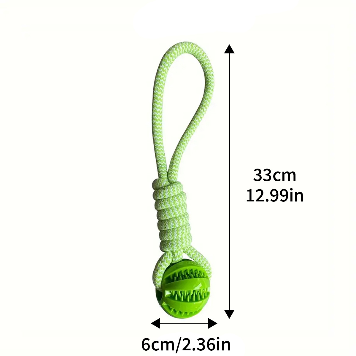 Gioco per cani anguria con corda da tiro e dispenser snack_voghion.com