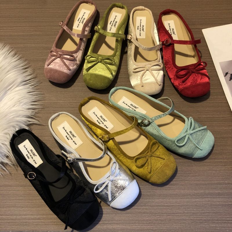 Summer shoes flat Chinese style