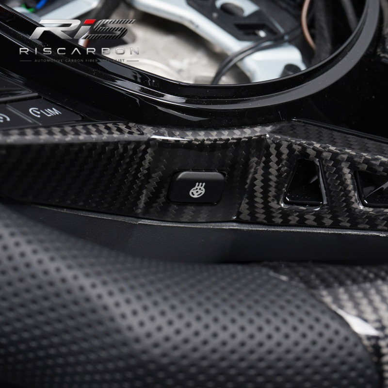 Suitable for Bmw Cs Carbon Fiber Led Heated Steering Wheel 3 Series 5 Series X3X5G20G30G05G01G22G11G02