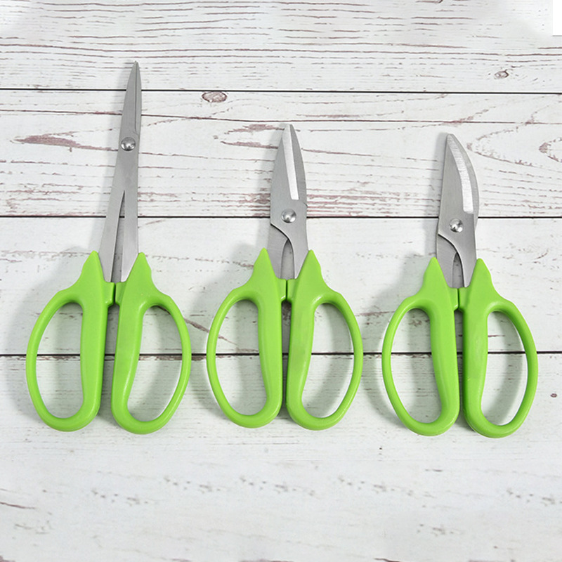 多用途花园工具剪 绿化盆景剪刀 直头弯头园林园艺修枝剪刀批发