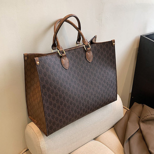 Women's Bags 2025 New Fashionable Large Capacity Shoulder Tote Bag Hand Bag Commuting Women's Bag Tote Bag