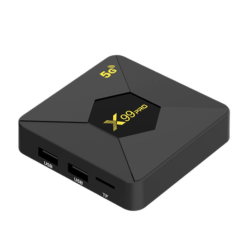 X99 Pro Android 13 ТВ-бокс H313 двойная частота 5G WiFi Bluetooth боксов Top Box