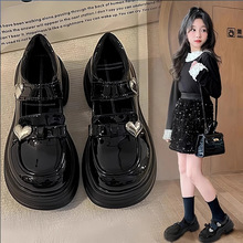 ŮͯСƤЬ2025�����¿�ܛ�׺�ɫ����Ь�д�ͯ�ݳ�СŮ����ͯЬ��