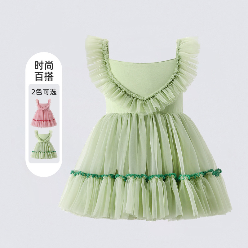 Girls' Lolita princess dress, fashionabl...