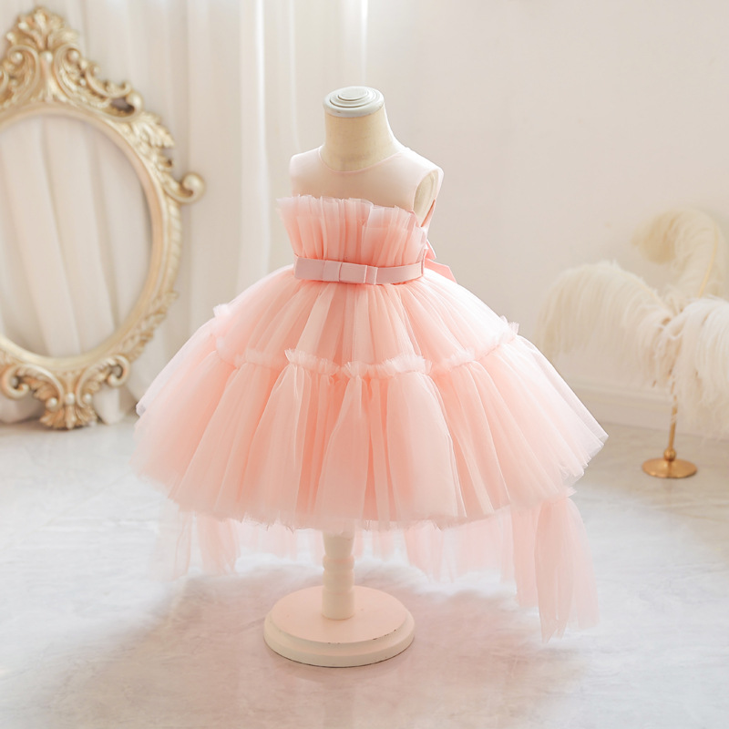 Vestido de malla para niñas vestido para niños 2023 Nuevo vestido de princesa para niña vestido de niña de alta gama al por mayor